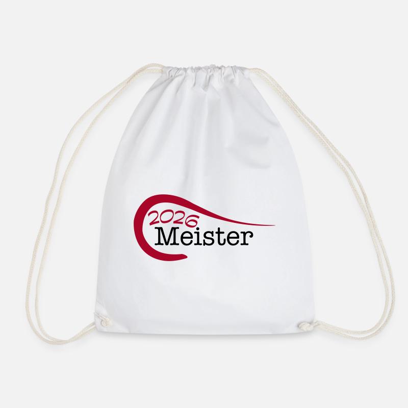 Champion 2026 Championship - Drawstring Bag - white