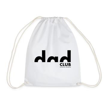 Dad Club Premium Member | Vater | Vatertag - Turnbeutel - Weiß - Vorne