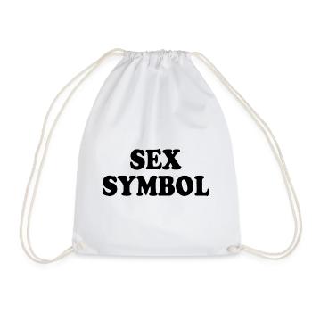 Sex symbol - Sac de sport léger - blanc - Devant