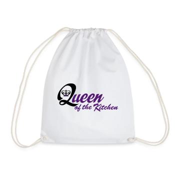 Tablier de cuisine amusant pour les femmes - Sac de sport léger - blanc - Devant