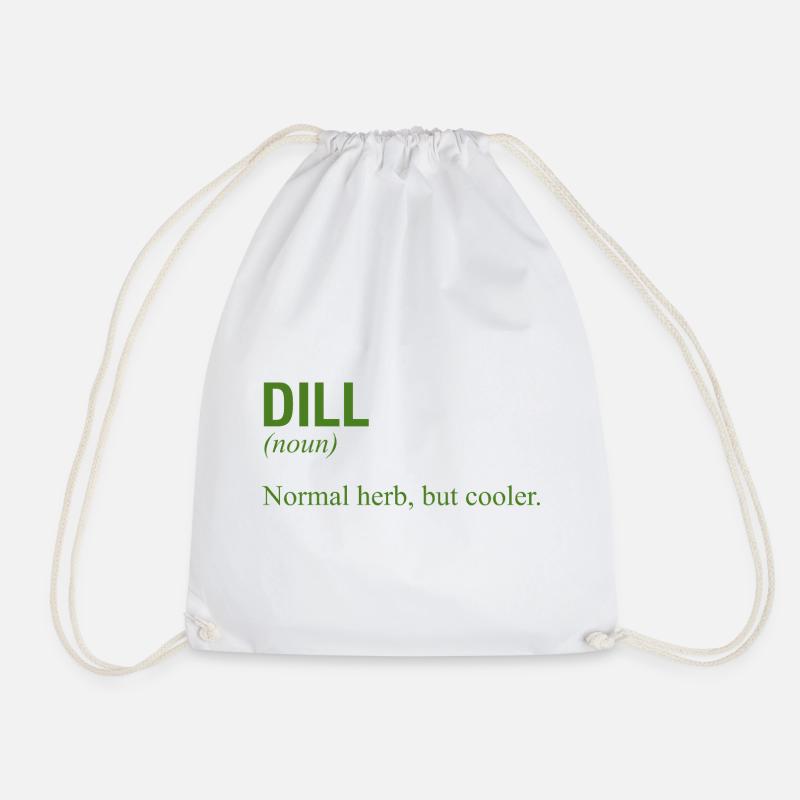 DILL - Turnbeutel - Weiß