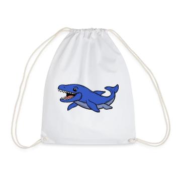 Dino - Sac de sport léger - blanc - Devant