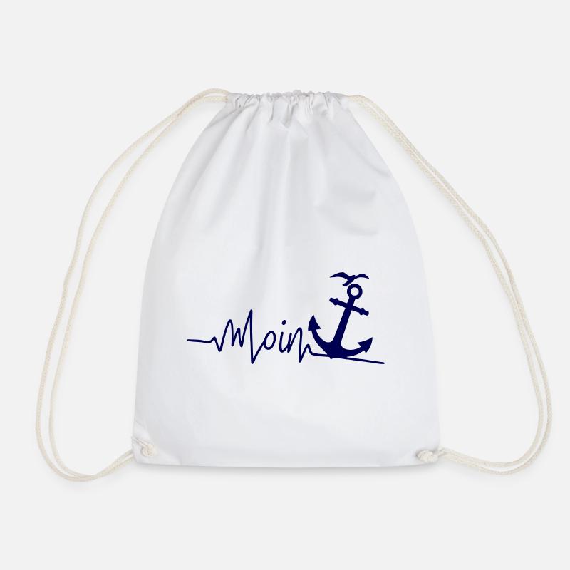 Meerchandise - Moin - Drawstring Bag - white
