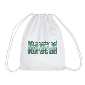 Kunstrad, Kunstradfahren, Hallenradsport - Turnbeutel - Weiß - Vorne