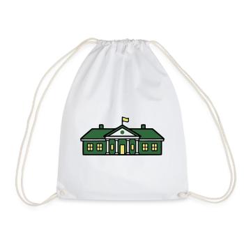  Tennis Country Club Vereinsheim - Turnbeutel - Weiß - Vorne