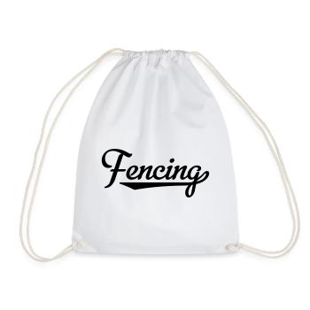 2541614 15587940 fencing - Sac de sport léger - blanc - Devant