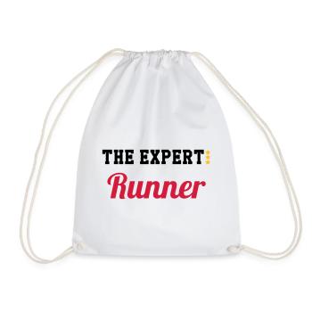 Course à Pied / Running / Jogging / Coureur - Sac de sport léger - blanc - Devant