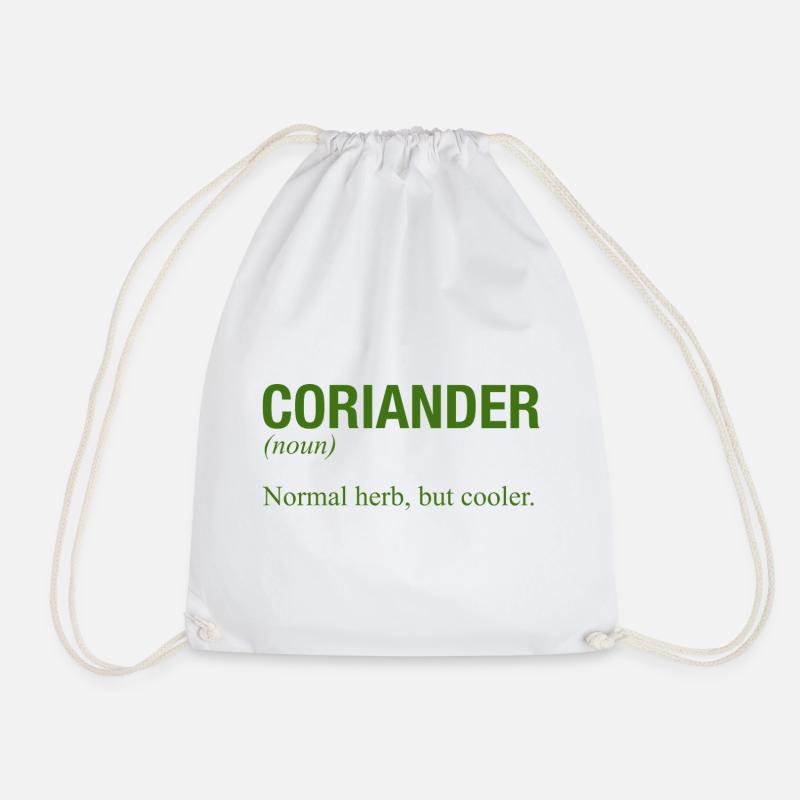 CORIANDER - Turnbeutel - Weiß