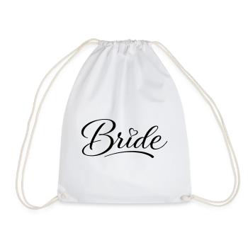 Bride - Turnbeutel - Weiß - Vorne