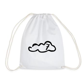 Wolke 7 - Drawstring Bag - white - Front