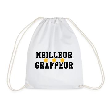 Graffiti / Tag / Writer / Street Art - Sac de sport léger - blanc - Devant