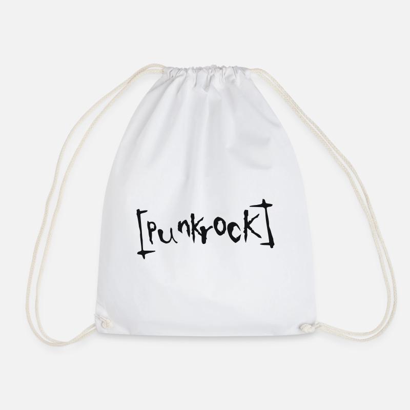 Punkrock - Turnbeutel - Weiß
