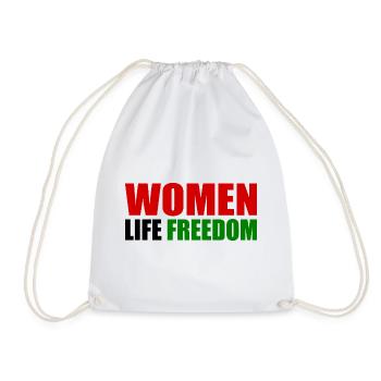 Women life freedom - Sac de sport léger - blanc - Devant