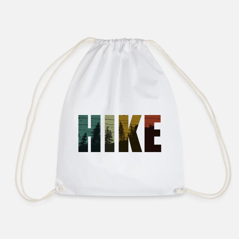 Hike - Drawstring Bag - white