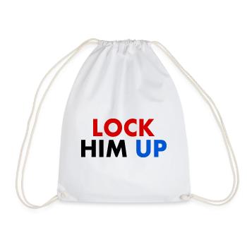 Lock him up - Turnbeutel - Weiß - Vorne