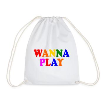Wanna play - Sac de sport léger - blanc - Devant