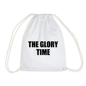 The glory time - Drawstring Bag - white - Front