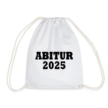 Abitur 2025 - Drawstring Bag - white - Front