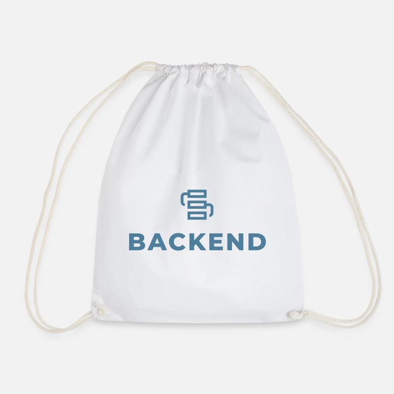 Logo du lien backend - Sac de sport léger - blanc