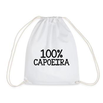Capoeira - Fighting - Dance - Drawstring Bag - white - Front