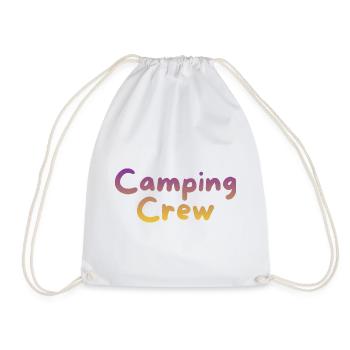 Équipe de camping - Sac de sport léger - blanc - Devant