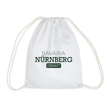 Nürnberg Bayern - Turnbeutel - Weiß - Vorne