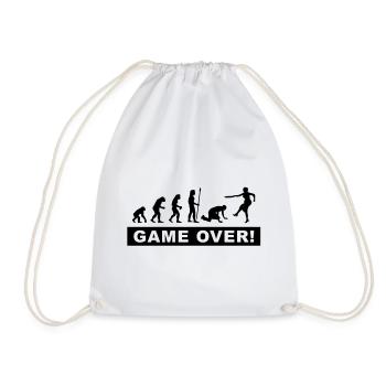 evolution_stag et les nuits de poule - Sac de sport léger - blanc - Devant