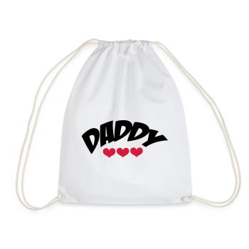 Daddy - Sac de sport léger - blanc - Devant