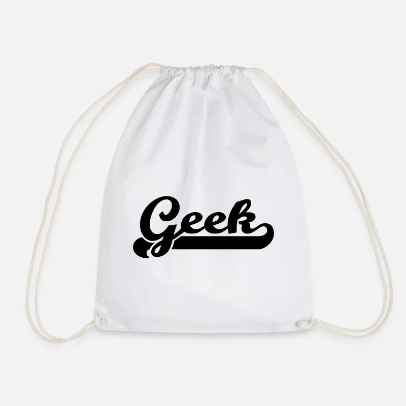geek - Turnbeutel - Weiß