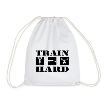 Entraînement physique - Sac de sport léger - blanc - Devant