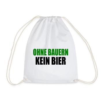 text5040 - Turnbeutel - Weiß - Vorne