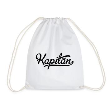 Kapitän - Turnbeutel - Weiß - Vorne