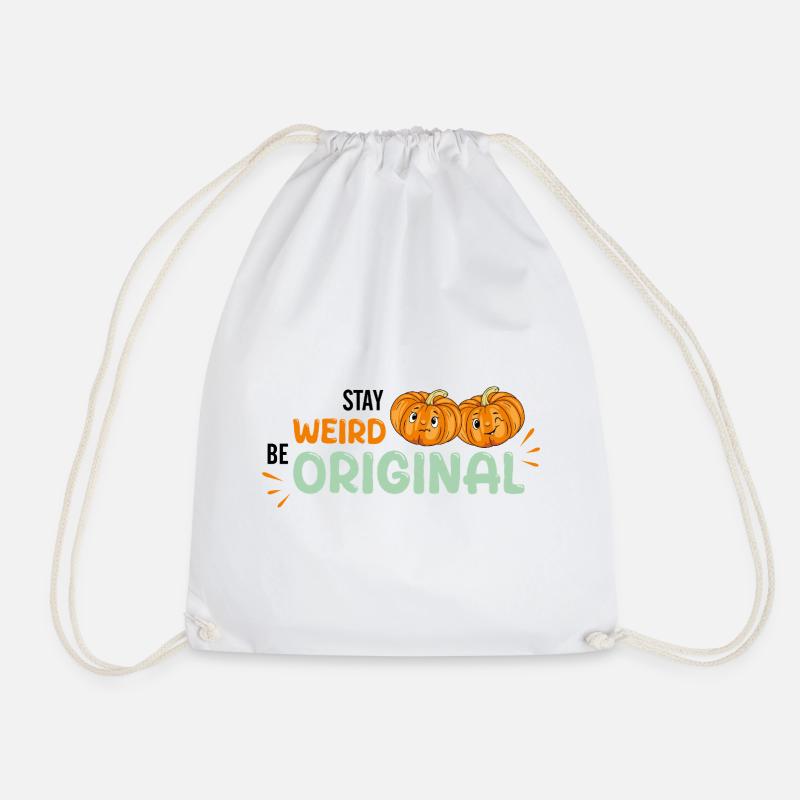 Restez bizarre. Soyez original. - Sac de sport léger - blanc