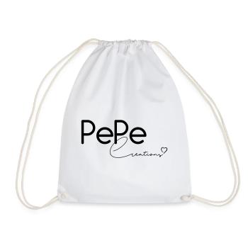 Pepe Creations - Drawstring Bag - white - Front
