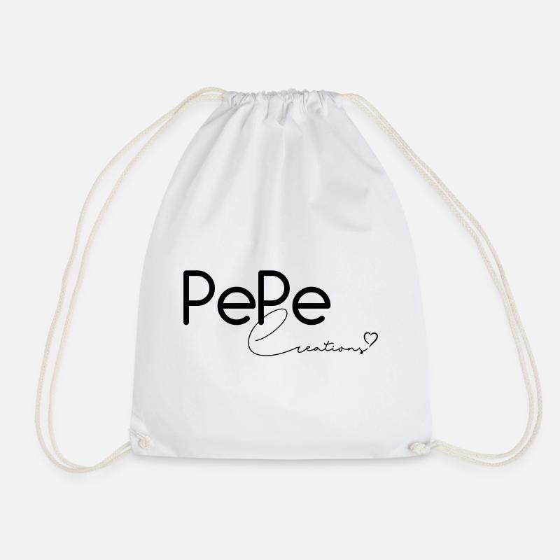 Pepe Creations - Turnbeutel - Weiß