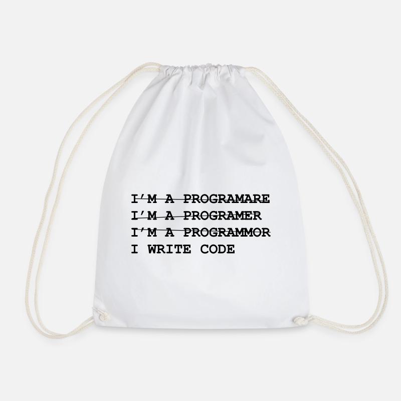 Geek - Turnbeutel - Weiß