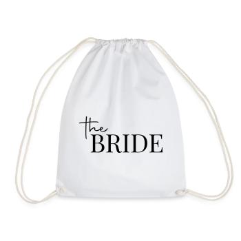Mariée / The Bride JGA enterrement de vie de jeune fille - Sac de sport léger - blanc - Devant