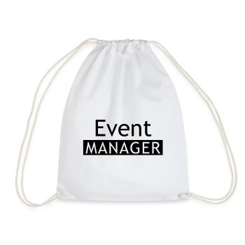 Event Manager Balken - Turnbeutel - Weiß - Vorne