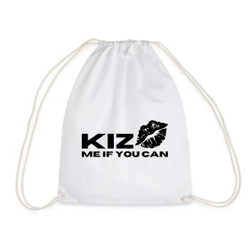 KIZ me if you can KIZOMBA - Turnbeutel - Weiß - Vorne