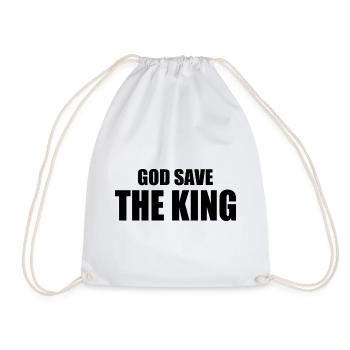 leave our kids alone - Drawstring Bag - white - Front