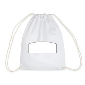 Champ d’écriture blanc | champ de texte - Sac de sport léger - blanc - Devant