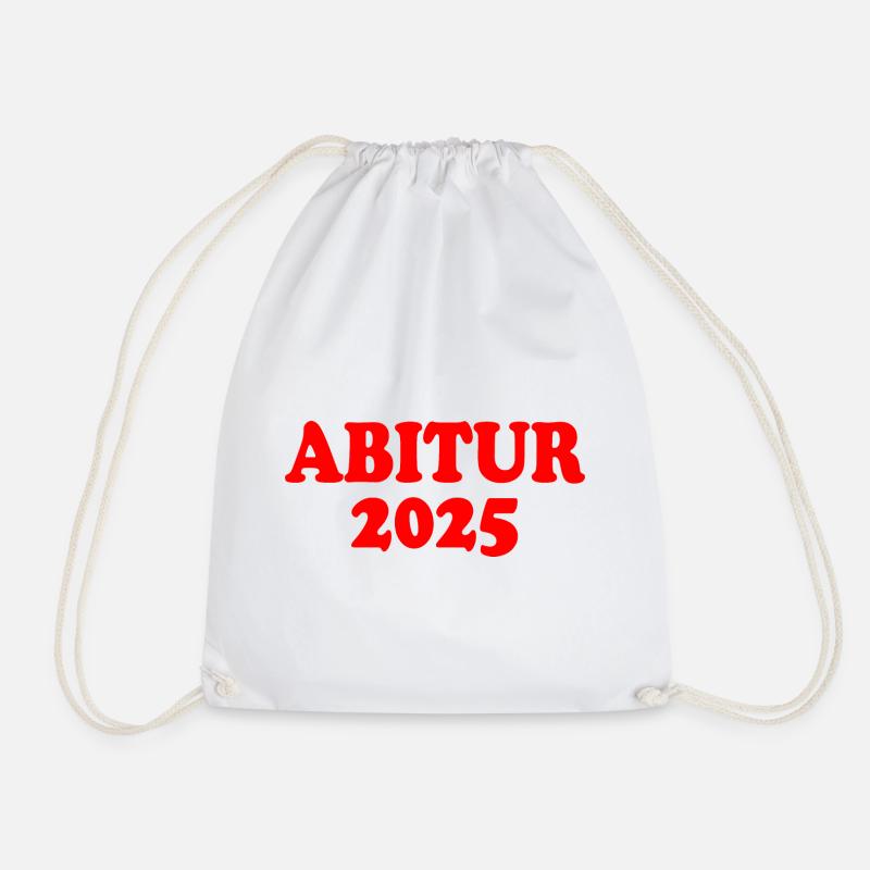 Abitur 2025 - Turnbeutel - Weiß