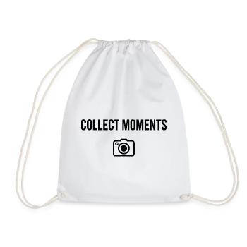 Collectionnez les moments – Chemise d’aventure - Sac de sport léger - blanc - Devant