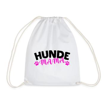 Hunde Mama - Turnbeutel - Weiß - Vorne