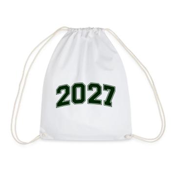 2027 - Turnbeutel - Weiß - Vorne