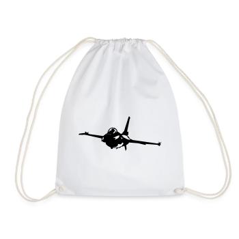 f_16 - Drawstring Bag - white - Front