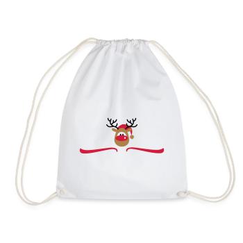 Jour de Noël - Sac de sport léger - blanc - Devant