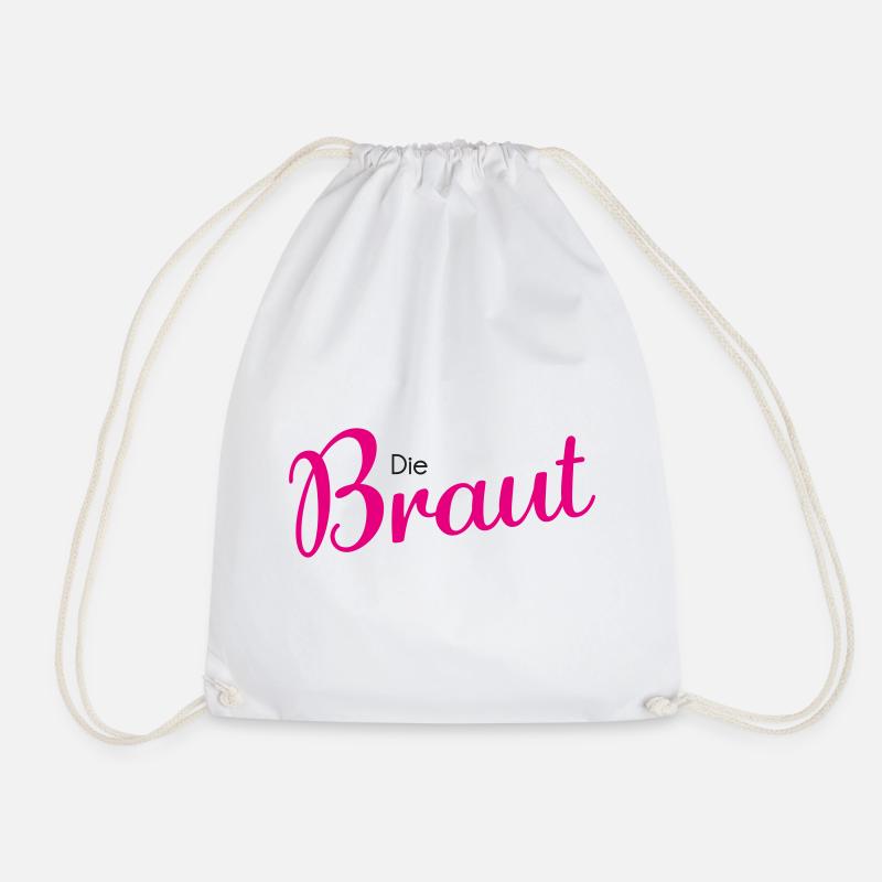Die Braut - Turnbeutel - Weiß