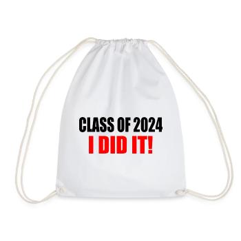 Class of 2024 - Turnbeutel - Weiß - Vorne