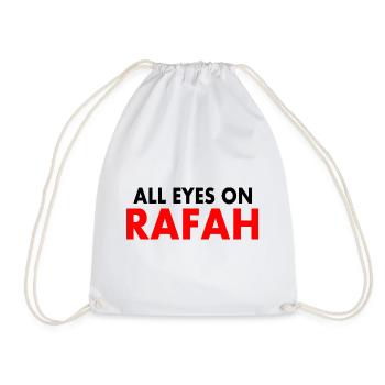 all eyes on rafah - Sac de sport léger - blanc - Devant